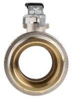 733-5198 RS PRO Nickel Plated Brass Full Bore, 2 Way, Ball Valve, Threaded, BSPP 2in, 40bar Operating Pressure