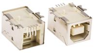 a-usb-bsmt ASSMANN WSW Right Angle, SMT, Socket- Single Port Type B 2.0 USB Connector