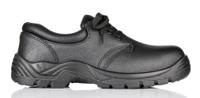 r102-10 RS PRO Unisex Black Steel Toe Capped Safety Shoes, UK 10, EU 44