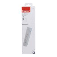 049408 Legrand 4 Socket Type E - French Extension Lead