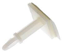 lcbsb-12-01-art LCBSB-12-01 ART, 19.1mm High Nylon PCB Support for 4mm PCB Hole, 17.8 x 17.8mm Base
