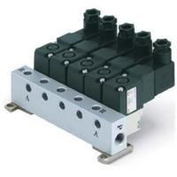 evv307-01-062-01f-f SMC Manifold Base EVV307-01-062-01F-F, 24 V dc 1/8 in, 1/8 in