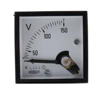 d48mis150v2-001 HOBUT Analogue Voltmeter AC, 45 x 45 mm