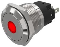82-515101a4 EAO 82 Series Green, Red Indicator, 24V dc, 19mm Mounting Hole Size, Solder Tab Termination, IP65, IP67