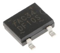 df06s onsemi Bridge Rectifier, 1.5A, 600V, 4-Pin