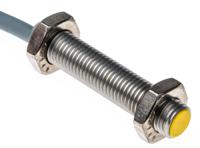 bi2u-eg08-ap6x Turck Inductive Threaded Barrel Proximity Sensor, M8, 2 mm Detection, PNP NO, 10 → 30 V dc