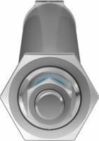 dsnu-25-400-ppv-a Festo 400 mm Pneumatic Roundline Cylinder - 35193 DSNU Series, Double Acting Acting