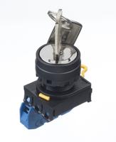 yw1k-21be10 Idec IP65 Key Switch, SPST 2-Way