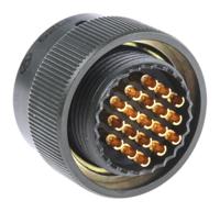 62gb-56t14-19sn Amphenol Limited, 62GB 19 Way Cable Mount MIL Spec Circular Connector PlugOlive, Socket Contacts,Shell Size 14, Bayonet