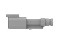 dtm04-2p-e007 Deutsch, DT Receptacle Boot Adapter