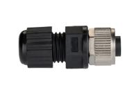 m12a-08bffa-sl8001 Amphenol Industrial Circular Connector, 8 Contacts, Cable, M12 Connector, Socket, Female, IP68, M Series