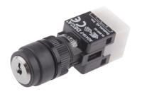 820-0481 RS PRO IP65 Key Switch, DPDT 3-Way