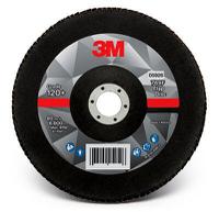 7100196793 3M Zirconia Aluminium Flap Disc, 180mm, Fine Grade, P120 Grit