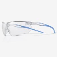 rly00498 Riley LIGERA KN Anti-Mist UV Safety Glasses, Clear Polycarbonate Lens, Vented