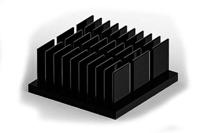 sfh2501-11l SPREADFAST Heatsink, Universal Square Alu, 25 x 25 x 11mm