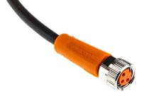 evc142 ifm electronic Straight Female 3 way M8 to Sensor Actuator Cable, 5m