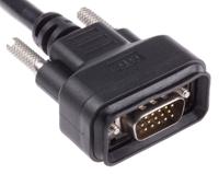 122-3041 RS PRO Male 15 Pin D-sub Unterminated Serial Cable, 2m PVC
