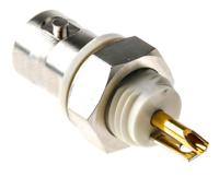 b6651b1-nnyl3g-50 Amphenol RF, Jack Panel Mount BNC Connector, 50Ω, Solder Termination, Straight Body