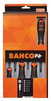 b219026 Bahco B219.026 Phillips; Pozidriv; Slotted Screwdriver Set, 6-Piece