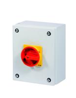 197364-p3-63se3svbn Eaton 3 pole + N Pole Surface Mount Isolator Switch - 63A Maximum Current, 30kW Power Rating, IP65