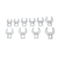 81909 GearWrench 10-Piece Crow Foot Spanner Set, 10 → 19 mm
