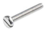 526-912 RS PRO Slot M2 Pan A2 304 Stainless Steel Machine Screws DIN 85 x 12.0mm