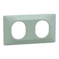 s320704a Green 2 Gang Light Switch Cover
