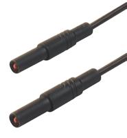 934076100 Hirschmann Test & Measurement, 16A, 1000V ac/dc, Black, 2m Lead Length