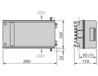 knb50sf4 Schneider Electric Fuse Switch Disconnector, 3 + N Pole, 50A Max Current