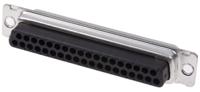 865637sltlf Amphenol Communications Solutions 8656 37 Way Cable Mount D-sub Connector Socket, 2.76mm Pitch