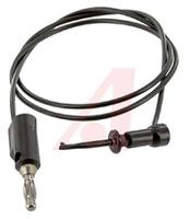 bu-1420-a-24-0 Mueller Electric Test lead, 5A, 300V, Black, 600mm Lead Length