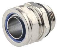 sp20pg16m Adaptaflex Swivel, Conduit Fitting, 20mm Nominal Size, PG16, Brass, Silver IP65 rating