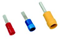 c100spra16 MECATRACTION Insulated Spade Connector, Preinsulated Pin and Blade Terminals