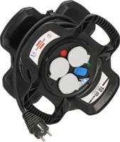 1169761100 brennenstuhl 10m 3 Socket Type E - French Cable Reel Open Reel, 230 V, IP44