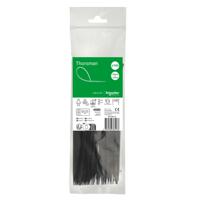 imt46410 Schneider Electric Cable Tie, , 200mm x 2.5 mm, Black Nylon, Pk-1