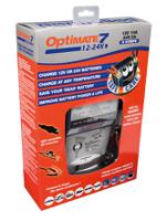 tm260 TecMate Optimate 7 Battery Charger For Lead Acid 12 V, 24 V 12V 10A