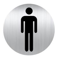 palu4 Viso Aluminium Mandatory Mens Toilet Sign