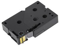 tc601 Brother Black on Yellow Label Printer Tape, 8 m Length, 12 mm Width