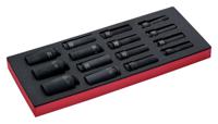 ff1e2213 Bahco Tool Tray, inner Dimensions 445 x 181 x 45mm, W 181mm, L 445mm, H 45mm
