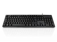 kybac276-3ubk Ceratech KYBAC276-3UBK Wired USB Keyboard, QWERTY (UK), Black