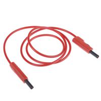 973646101 Hirschmann Test & Measurement, 16A, 30 V ac, 60V dc, Red, 1m Lead Length