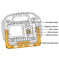 jcb-rs-tuffdualkit JCB Rechargeable LED Work Light, 2500 lumens, Type C - Europlug, Type G - British Plug, 110/240 V, IP65