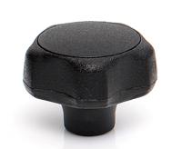 284-5570 RS PRO Black Thermoplastic Multiple Lobes Clamping Knob, M5, Threaded Mount