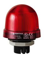 81710055 Werma EM 817 Series Red Flashing Beacon, 24 V dc, Panel Mount, Xenon Bulb, IP65