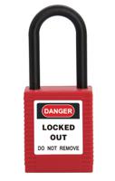 217-694 RS PRO Key Nylon Padlock, 6mm Shackle, 40mm Body