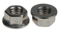725-9656 RS PRO Stainless Steel Flanged Hex Nut, DIN 6923, M12