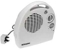dxff20tsn Dimplex 2kW Fan Fan Heater, Portable, Type G - British 3-pin
