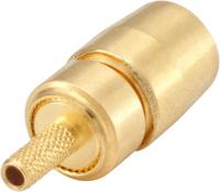 59k106-101l5 Rosenberger, Jack Cable Mount SMB Connector, 50Ω, Crimp Termination, Straight Body