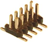 20021121-00006c4lf Amphenol Communications Solutions Minitek127 Series Straight Surface Pin Header, 6 Contact(s), 1.27 mm Pitch, 2 Row,