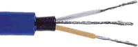 207-5316 RS PRO 2 Core Microphone Cable, 0.36 mm² CSA Screened, 6.6mm od, 100m, Blue